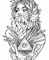 Free Printable Tattoo Coloring Pages At GetColoringscom  sketch template