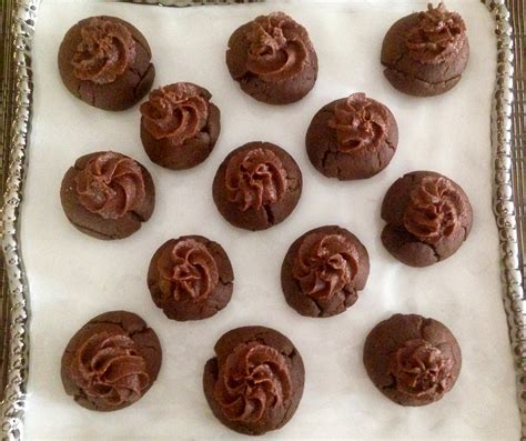 Chocolate Peanut Butter Cookies Eggless - Cooking by Instinct