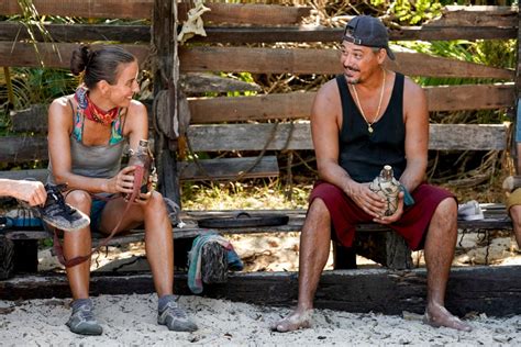 'Survivor 40: Winners at War': Boston Rob Mariano Reunites With Amber on the Edge in Bonus Scene