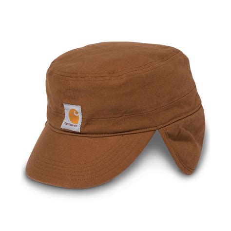 Carhartt Jarvis Fleece Cap in Brown for Men | Lyst