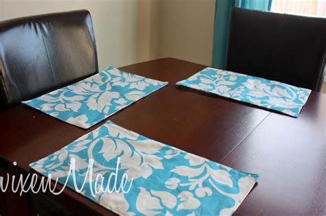 The Simple Placemat Tutorial | Placemats, Diy, Diy sewing