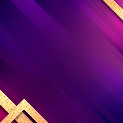 Premium Vector | Purple and gold abstract background