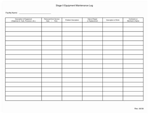 Vehicle Maintenance Schedule Template Excel Printable Receipt Template ...