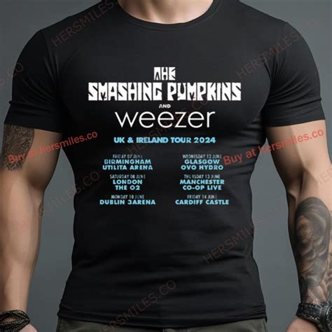 The Smashing Pumpkins And Weezer Uk And Ireland Tour 2024 Schedule List ...