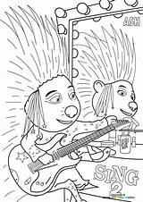 Sing 2  Coloring Pages For Kids Free And Easy Print Or Download sketch template