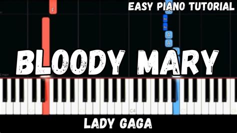 Lady Gaga - Bloody Mary Acordes - Chordify