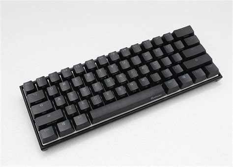 Ducky Mecha Mini - 60 percent Aluminum nano-coated metal casing with Zinc alloy metal keyboard ...