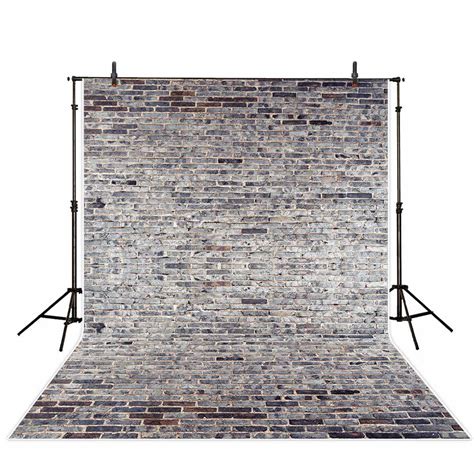 MOHome Photography Background 5X7ft Wedding Brick Wall Wood Floor Backdrop Studio Photo Props ...