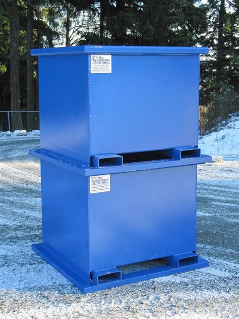 Scrap Bins | Steel Container Systems Inc.