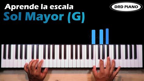 Aprende fácil la escala de Sol Mayor (G) con acordes en Piano Acordes - Chordify