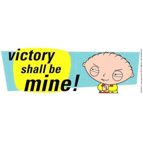 Amazon.com: Family Guy (Stewie) victory shall be mine! decal bumper sticker