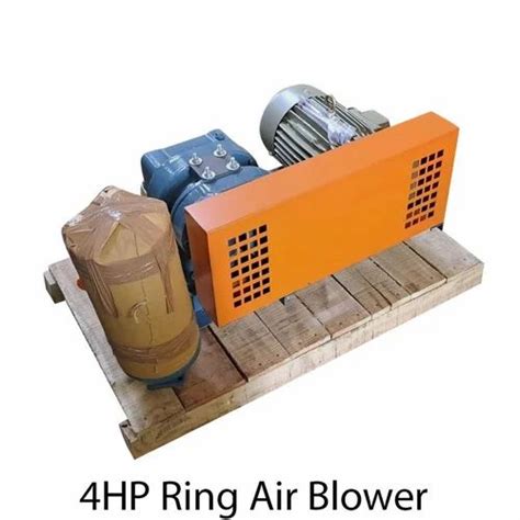 Electeric Mild Steel 4HP Ring Air Blower, Size: 22inch (length) at Rs ...