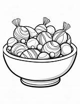 Free Printable Candy Coloring Pages With PDF Book Download  Skip To My Lou sketch template