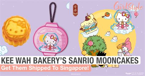 Kee Wah Bakery's Sanrio-Themed Mooncakes, Ship Them To Singapore