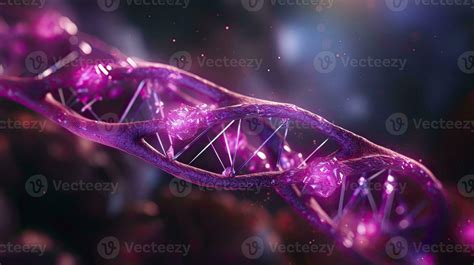 DNA chemical elements science futuristic background, Generative AI 34614646 Stock Photo at Vecteezy