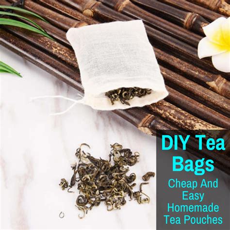 DIY Tea Bags: Cheap And Easy Homemade Tea Pouches | Homemade tea, Tea diy, Diy tea bags