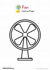 Fan Coloring Pages For Kids – Free Printables  Art & Craft sketch template