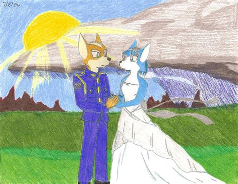 Fox and Krystal's Wedding by StarFox-Saiyan on DeviantArt