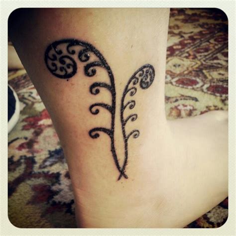 fiddleheads! | Fern tattoo, Ankle tattoo small, Pretty tattoos