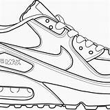 Shoe Coloring Book sketch template