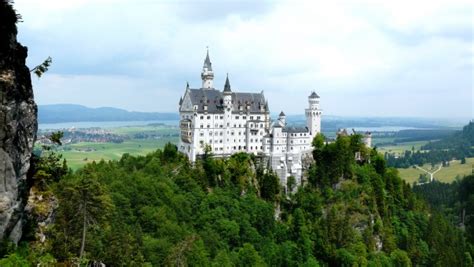 Free Images : hill, chateau, mountain range, castle, landmark, tourism, holidays, bavaria ...