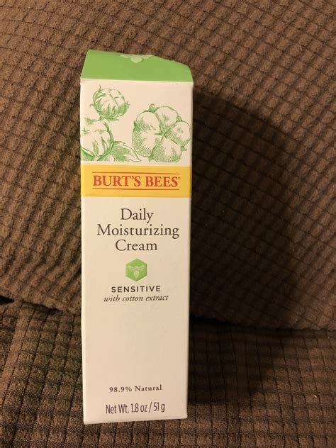 Burt's Bees Daily Face Moisturizer for Sensitive Skin - 1.8oz *open box | eBay