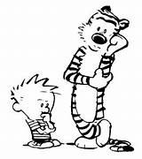 Top 11 Calvin And Hobbes Coloring Sheets For Small Children  Coloring sketch template