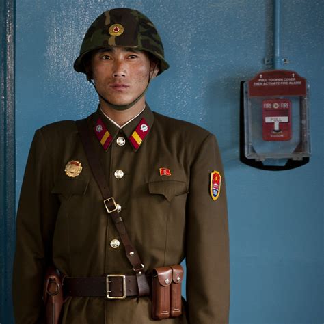 North Korean soldier at the DMZ - North Korea | September 20… | Flickr