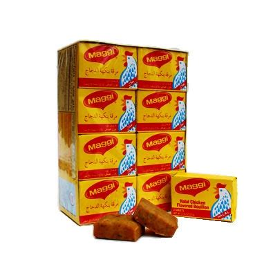 Maggi Halal Cubes 24pack | Chicken Bouillon | Broth