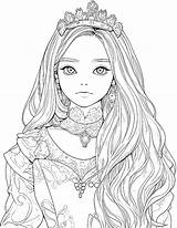 40 Gorgeous Princess Coloring Pages For Kids And Adults sketch template