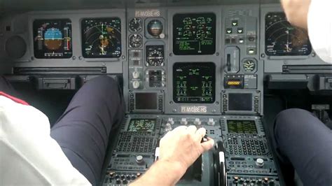 Cockpit view Takeoff onboard a Airbus A330 from Guarulhos. Listen to ...