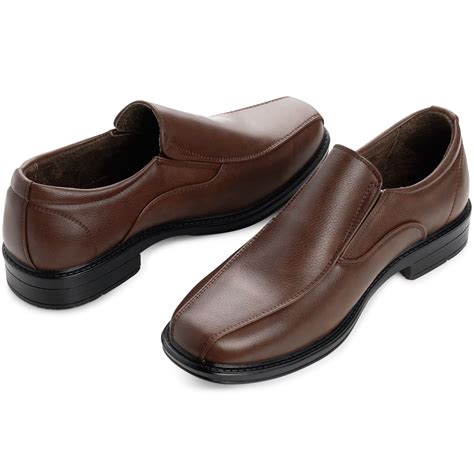 Alpine Swiss Mens Dress Shoes Leather Lined Slip On Loafers Good for Suit Jeans | eBay