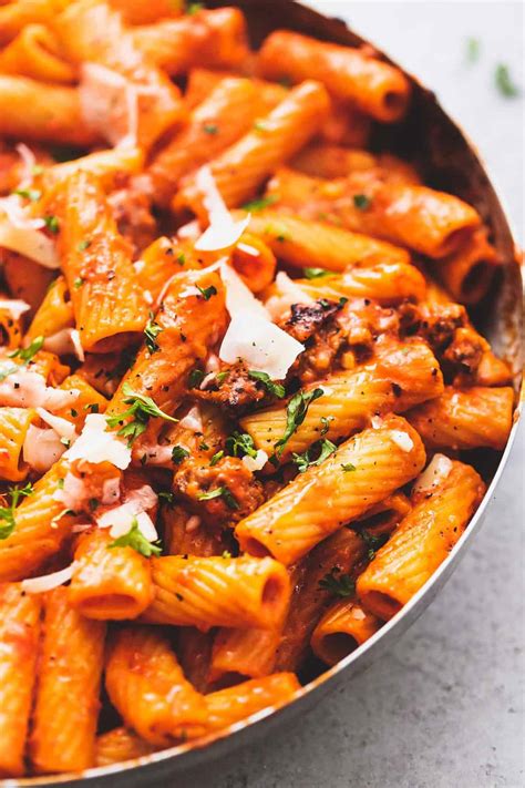 Chicken Pasta With Peppers Pasta Skillet - Delicious Simply Recipes