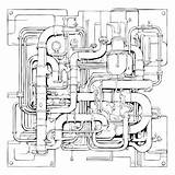 Download Plumbing System Educational Drawing Coloring pages Online  sketch template