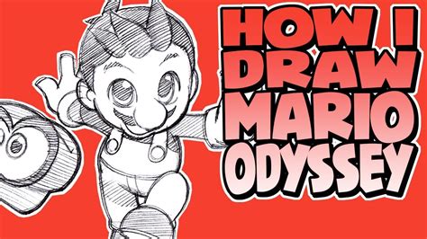 How I Draw Super Mario Odyssey - YouTube