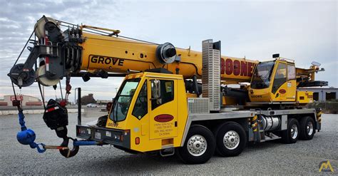 Grove TMS9000E 110-Ton Telescopic Truck Crane For Sale & Material ...