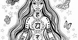 Chakra Mandala Coloring Pages  sketch template