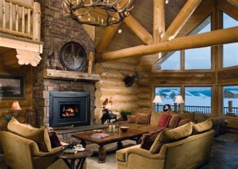 Discover the 51 Best Log Cabin Interior Design Ideas in 2024 | Cabin interior design, Log home ...