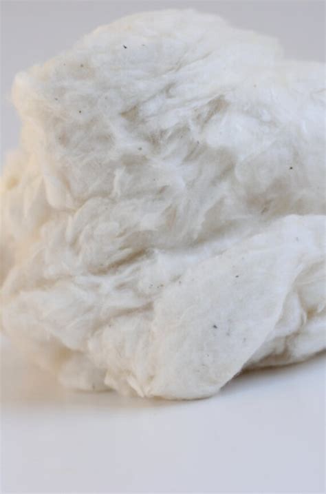 Organic Natural Cotton fiber 1/2 lbs 8 oz