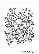 Free Easy To Print Flower Coloring Pages Color  Vrogueco sketch template