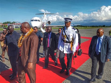 PNG Prime Minister James Marape on State Visit to Solomon Islands - One ...