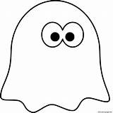 Cute Ghost For Kids Coloring page Printable sketch template