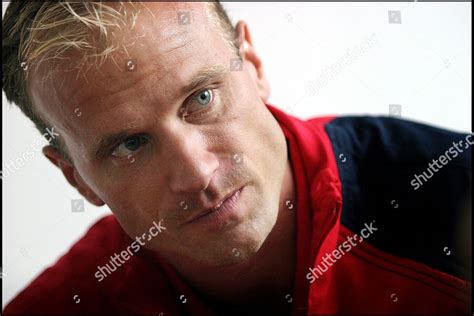 Arsenal Footballer Dennis Bergkamp London Britain Editorial Stock Photo ...