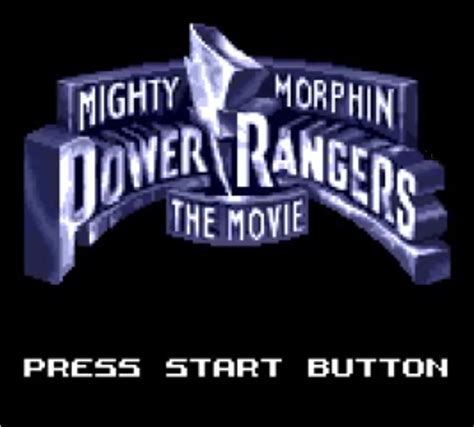 Mighty Morphin Power Rangers The Movie - TecToy