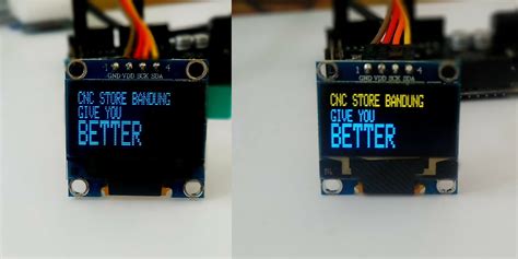 CNC STORE BANDUNG: TUTORIAL OLED 0.96" 128x64 I2C WITH ARDUINO UNO NANO ...