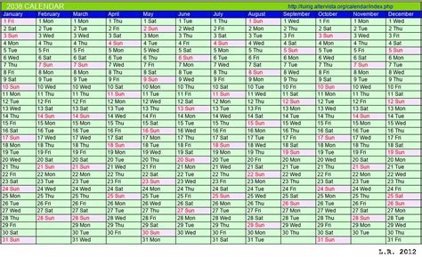 January 2038 - Roman Catholic Saints Calendar