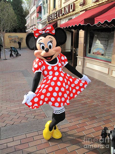 Minnie Mouse Disneyland Photograph by Patrick Morgan