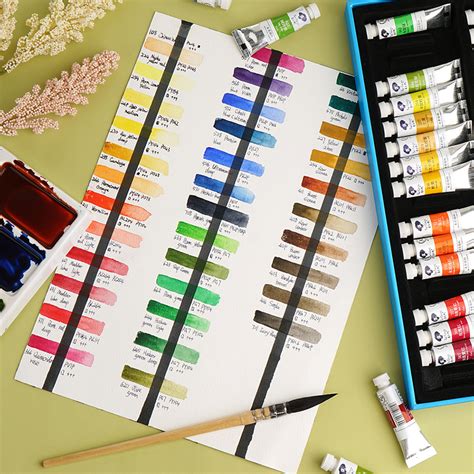 Watercolor Paint Tubes Set - Aalamey