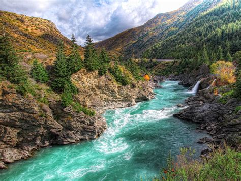 Photos New Zealand Nature Scenery river 2436x1830