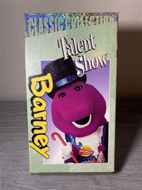 BARNEY - BARNEYS Talent Show (VHS, 2000, Classic Collection) $13.98 ...